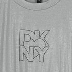 فستان شعار فضي للبنات, 1, hi-res