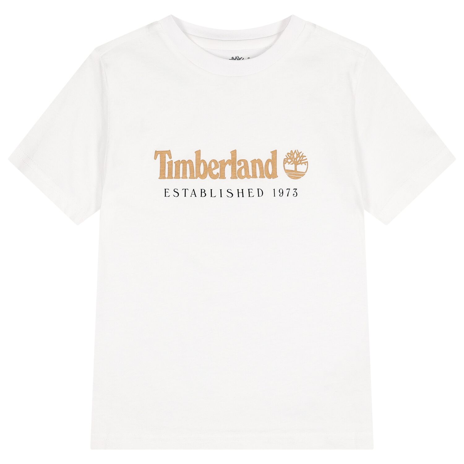 تيشيرت بالشعار باللون الأبيض للأولاد, 1, hi-res
