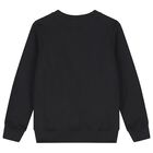 Black Teddy Bear Logo Sweatshirt, 5, hi-res