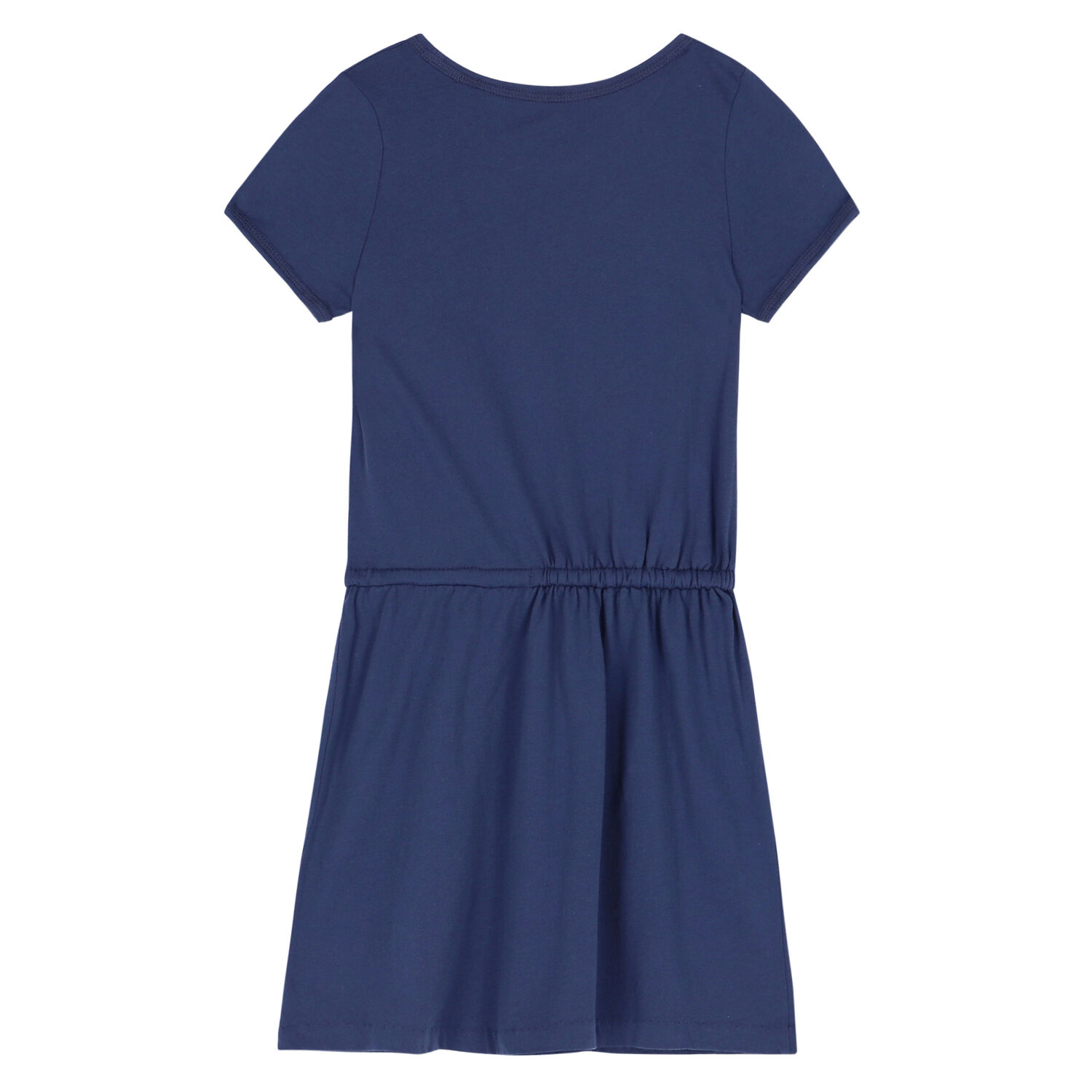 Girls Navy Logo Dress, 2, hi-res image number null