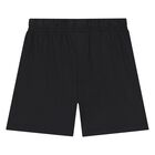 Younger Girls Pink & Black Smiley Logo Shorts Set, 2, hi-res