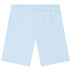 Boys Blue Logo Shorts, 4, hi-res