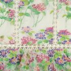 فستان بنات مزين بالزهور باللون الاخضر والعاجى , 1, hi-res