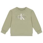 طقم أولاد هدايا أفرول باللون الأبيض والأخضر ( 3 قطع ) , 6, hi-res