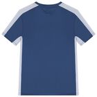 تيشيرت للأولاد أزرق اللون بشعار Dri-Fit, 2, hi-res