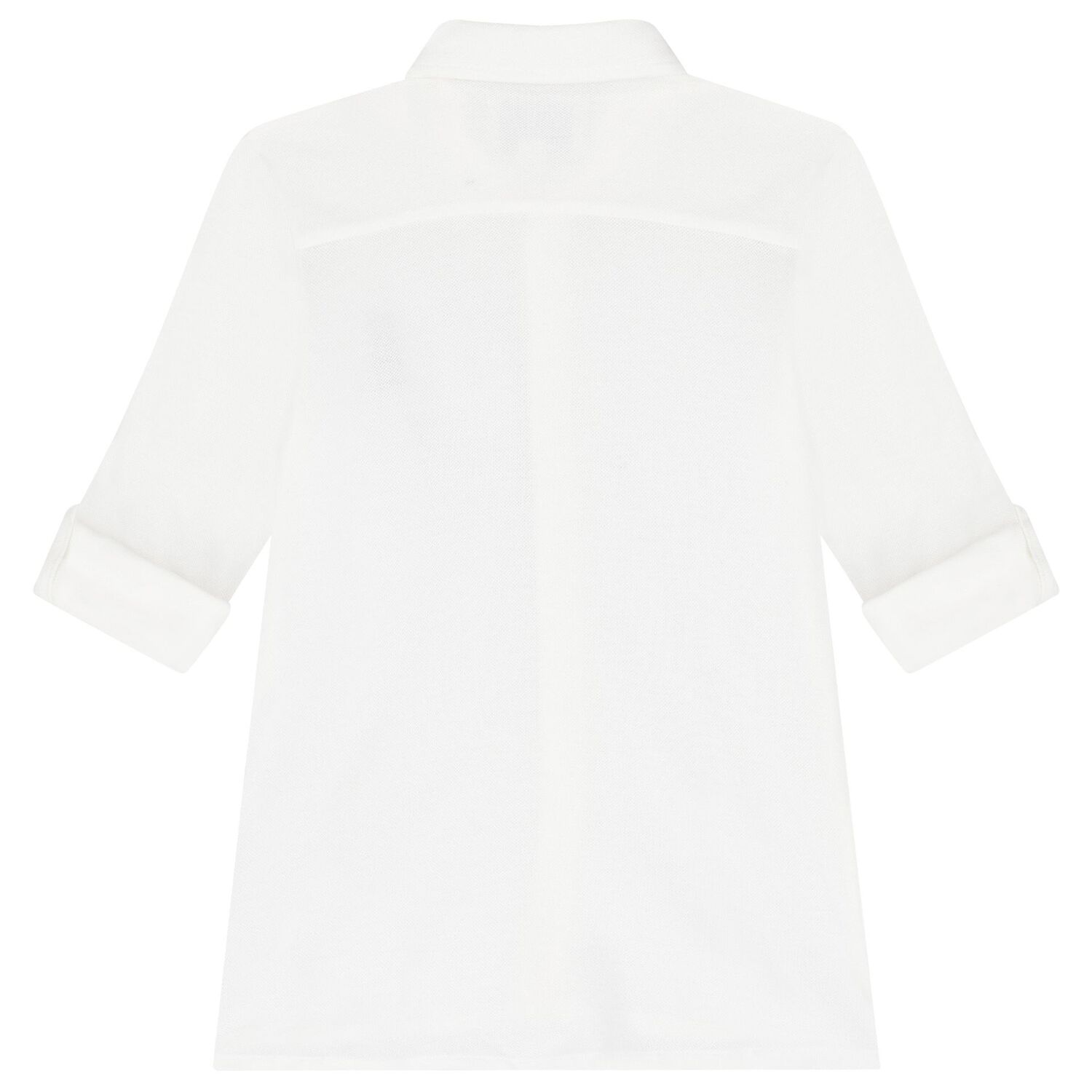 تشيرت بولو باللون أبيض بطبعة دب تيدي للأولاد, 1, hi-res