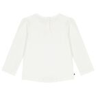 Younger Girls White & Blue Dress Set, 1, hi-res