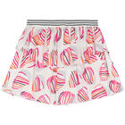 تنورة كشكش بناتي باللون الابيض, 1, hi-res