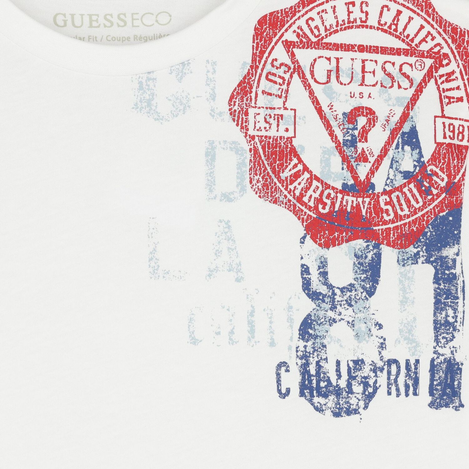 Boys White Logo T-Shirt, 1, hi-res
