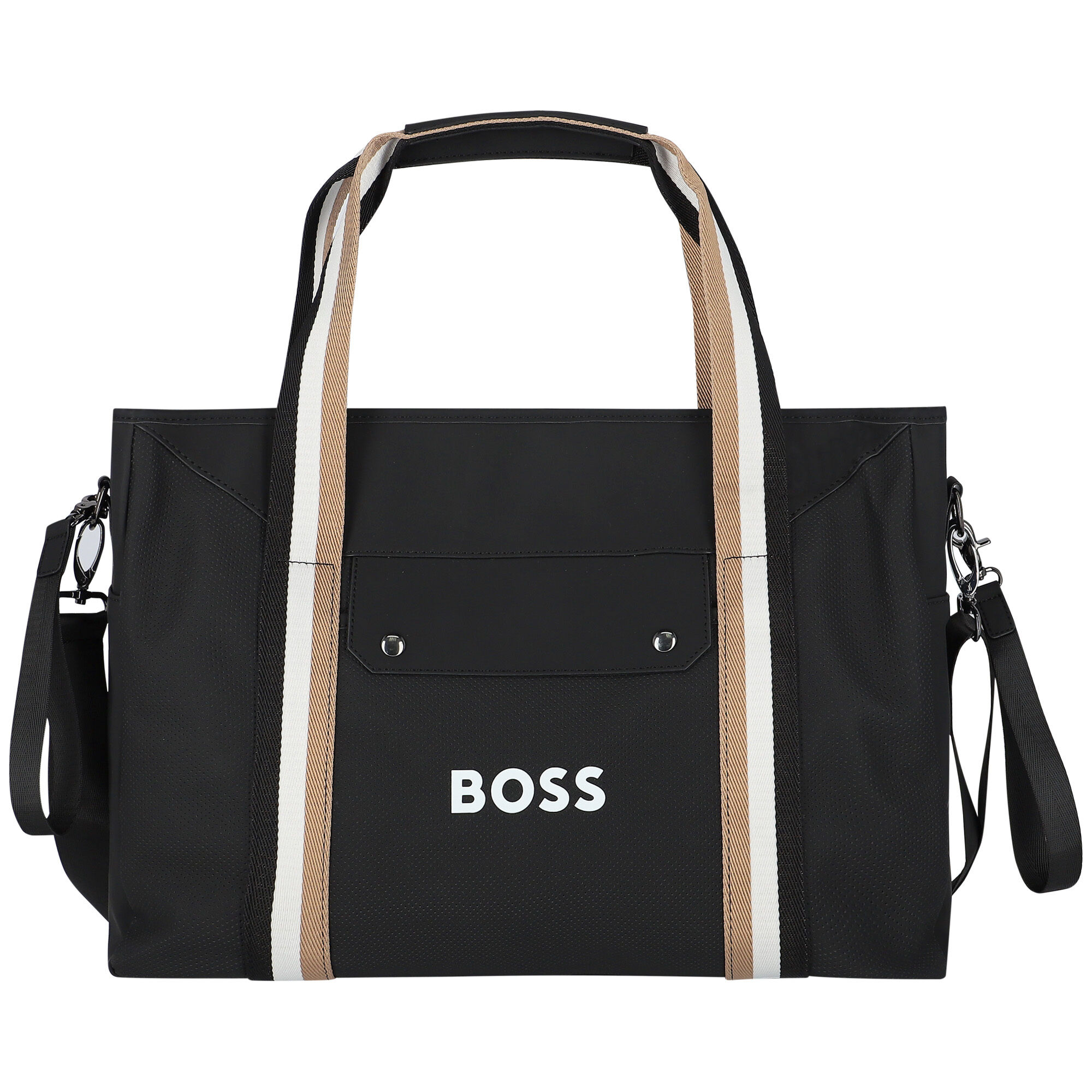 Black and grey changing bag on sale