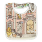 طقم هديا قماط ومريلة باللون الأزرق و الوردي, 1, hi-res