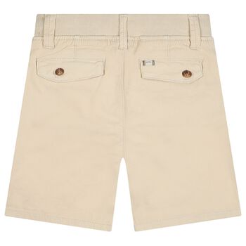 Boys Beige Shorts