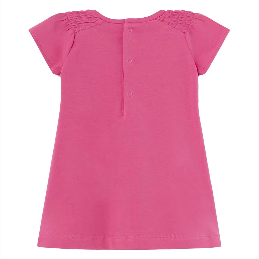Mayoral Younger Girls Pink Floral Dress | Junior Couture UAE