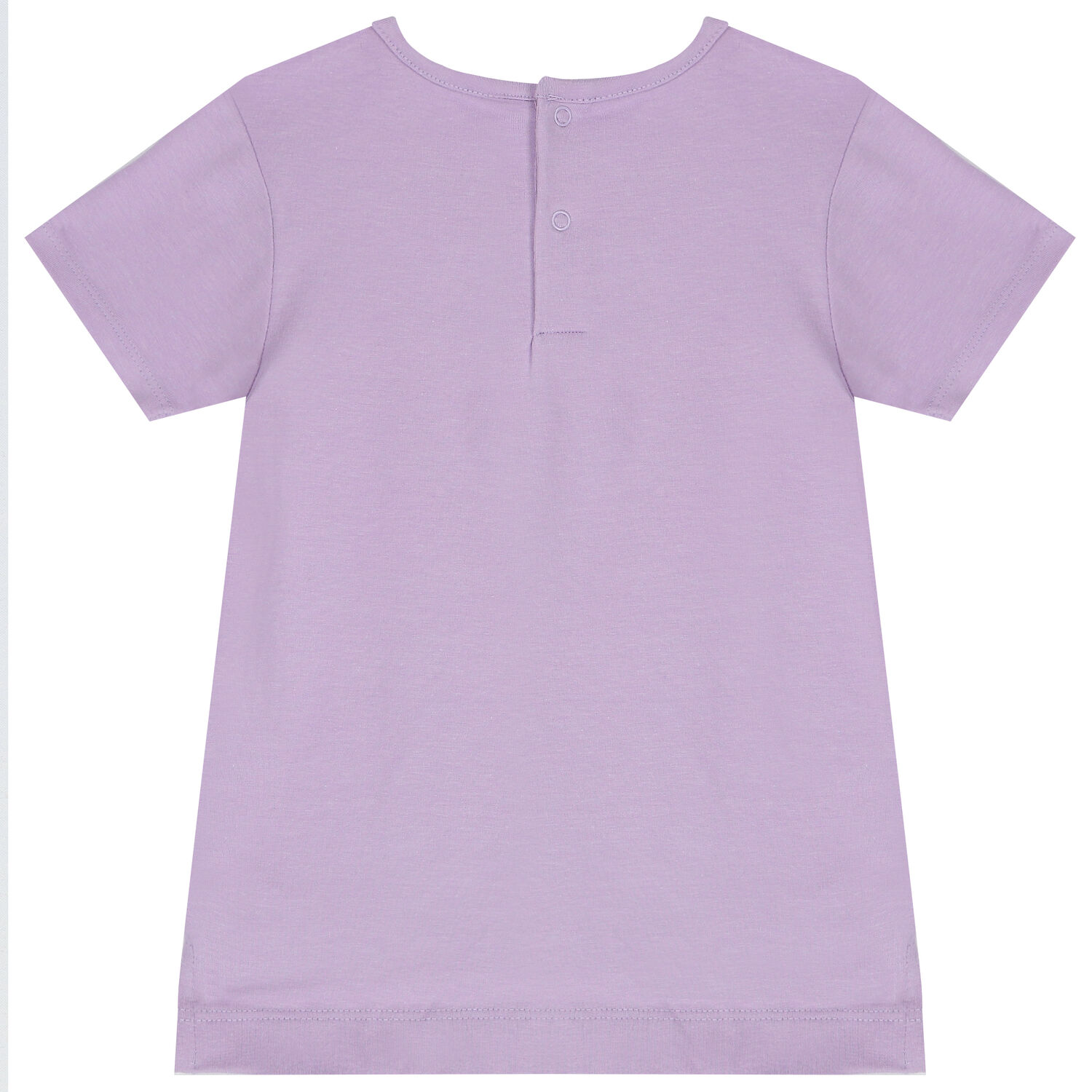 طقم بنطلون بنات بالشعار باللون الأزرق والأرجواني, 1, hi-res