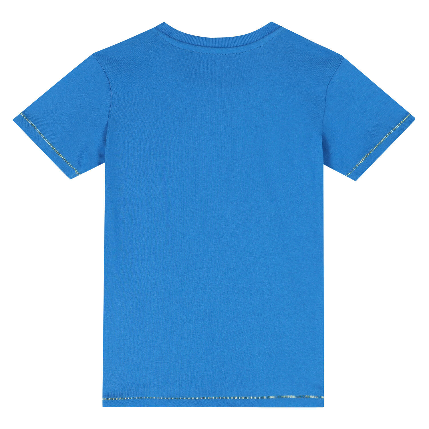 تيشيرت بالشعار باللون الأزرق للأولاد, 2, hi-res
