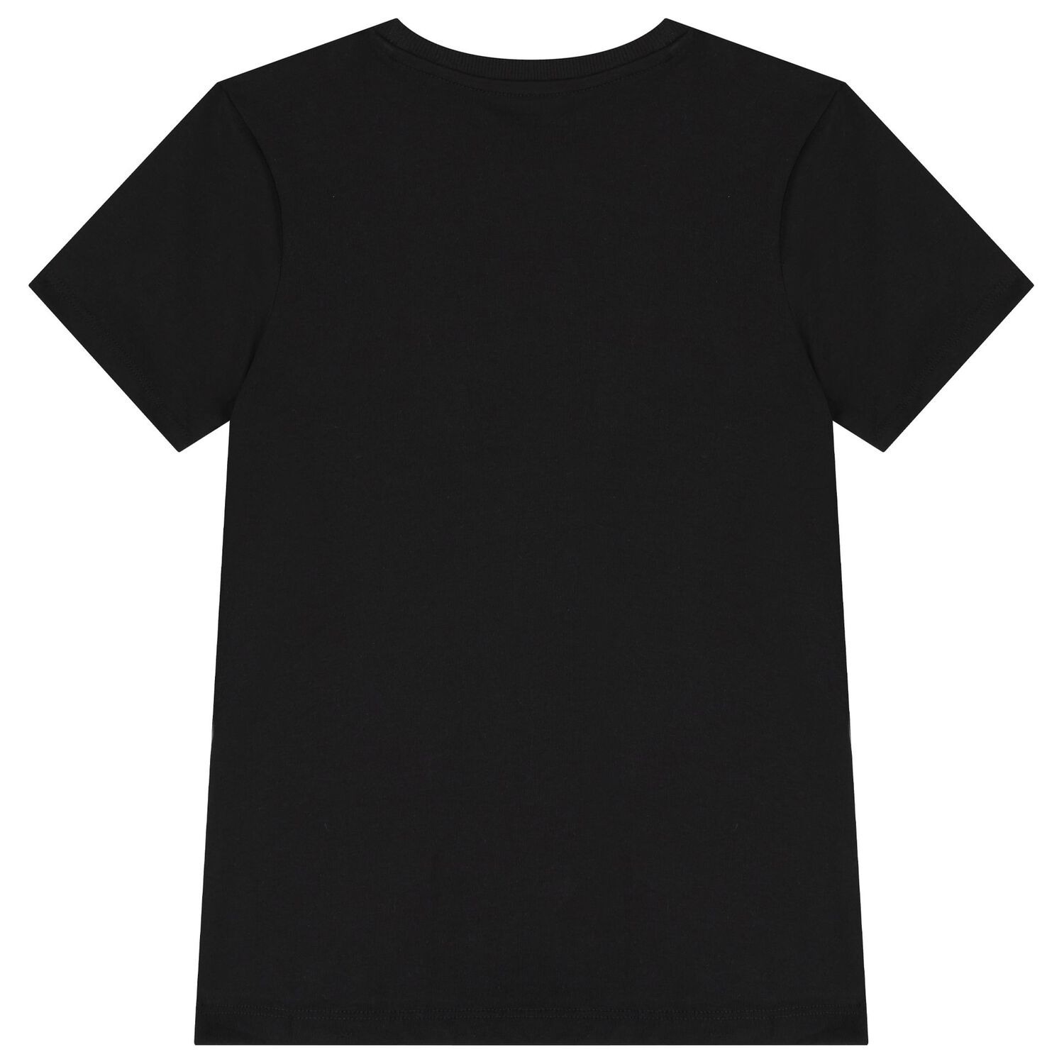 Boys Black Logo T-Shirt, 3, hi-res