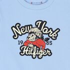 Younger Boys Blue Logo Sweatshirt, 1, hi-res
