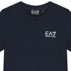 Boys Navy Blue Logo T-Shirt, 2, hi-res
