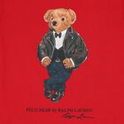 Boys Red Polo Bear T-Shirt, 1, hi-res