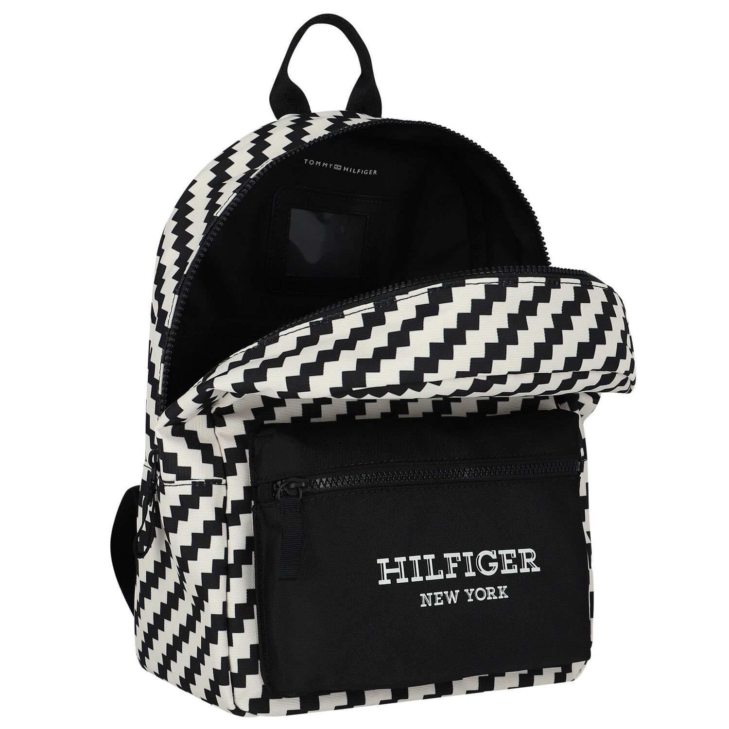 Black & White Logo Backpack, 1, hi-res image number null