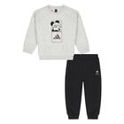 Younger Boys Grey & Black Mickey Mouse Disney Tracksuit, 1, hi-res
