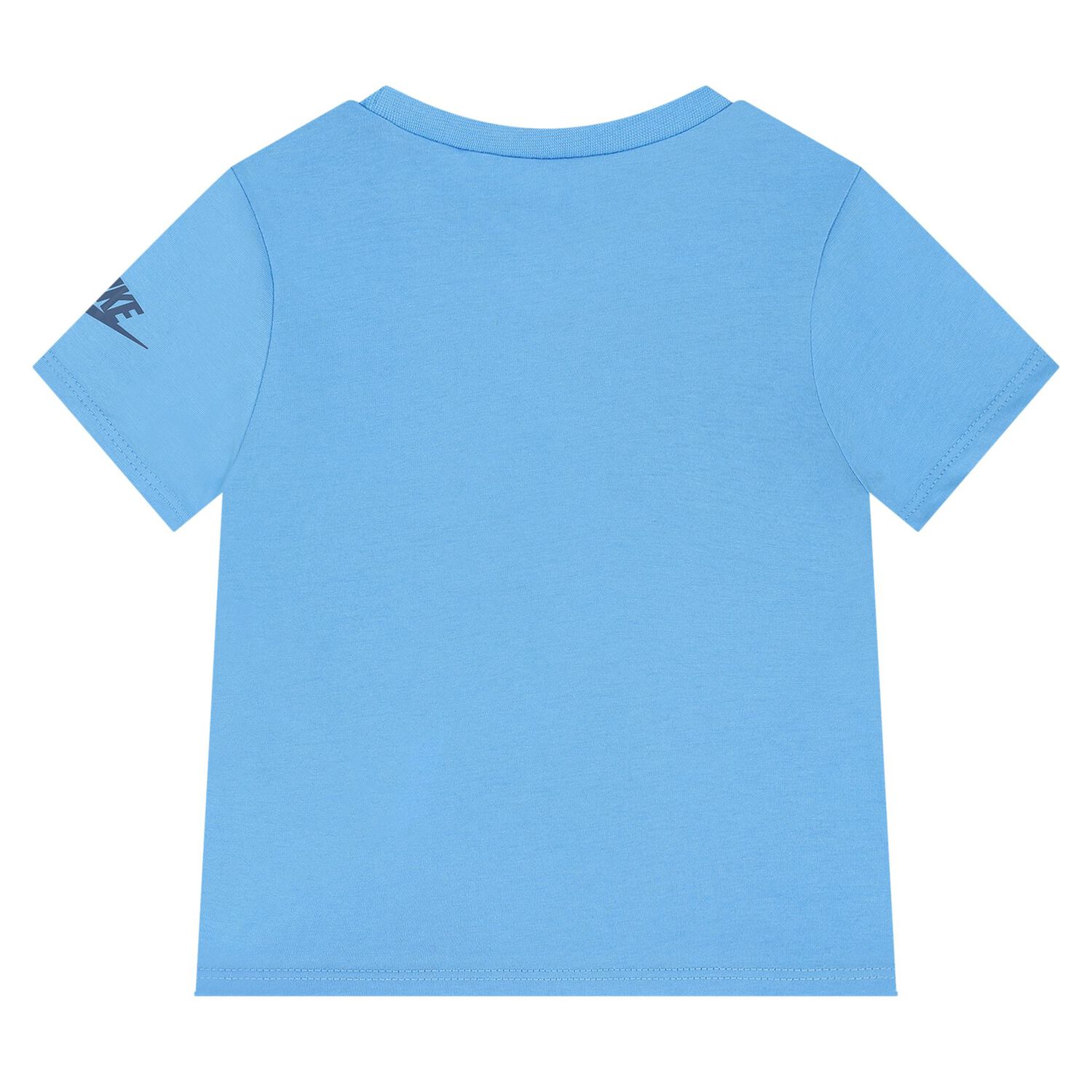 Younger Boys Blue Logo Shorts Set, 1, hi-res