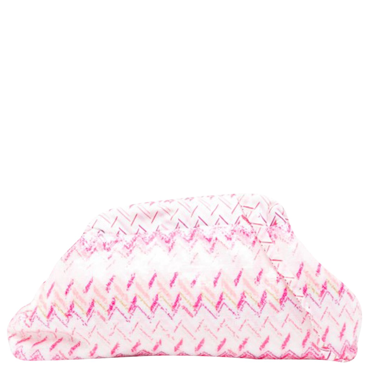 Girls Pink & White Embellished Logo Zig Zag Bag, 1, hi-res
