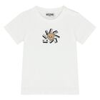 Younger White Teddy Bear Logo T-Shirt, 1, hi-res
