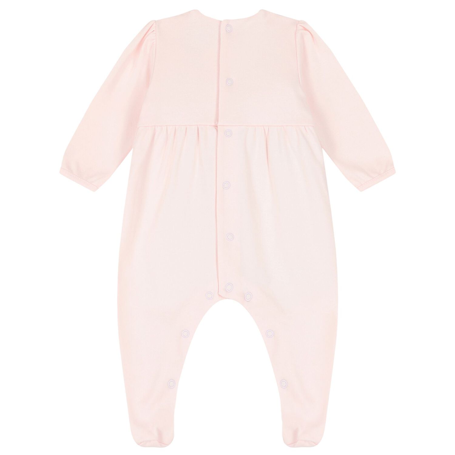 Baby Girls Pink Floral Babygrow, 1, hi-res image number null