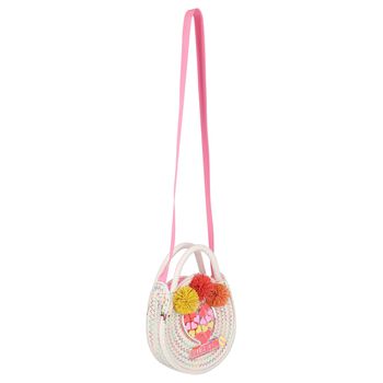 Girls Ivory Logo Handbag