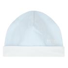 طقم هدايا أفرول أولاد بالشعار باللون الأبيض والأزرق , 2, hi-res