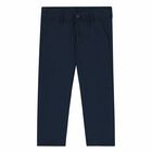 Boys Navy Blue Suit Set, 1, hi-res