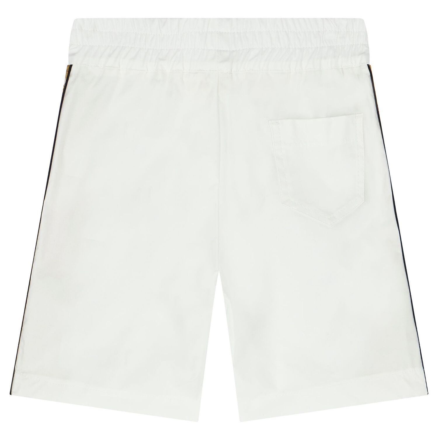 Boys White Logo Shorts, 1, hi-res image number null