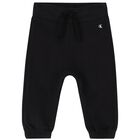 Baby Boys Black Logo Tracksuit, 1, hi-res