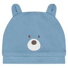 Baby Boys White & Blue Bodysuit Set, 1, hi-res