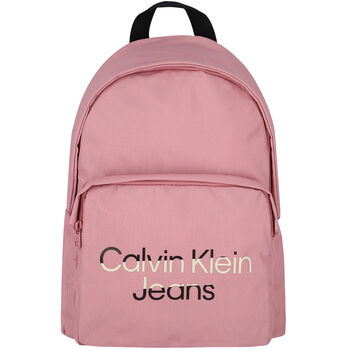 Girls Pink Logo Backpack
