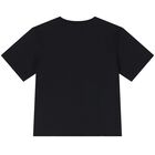 تيشيرت بشعار تيدى باللون الأسود, 1, hi-res