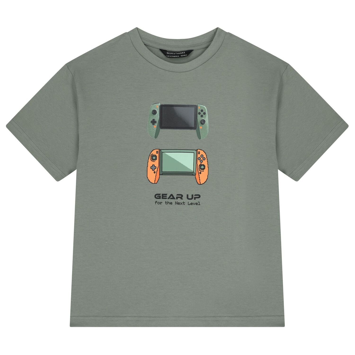 Boys Green & Beige T-Shirts ( 2 Pack ), 3, hi-res