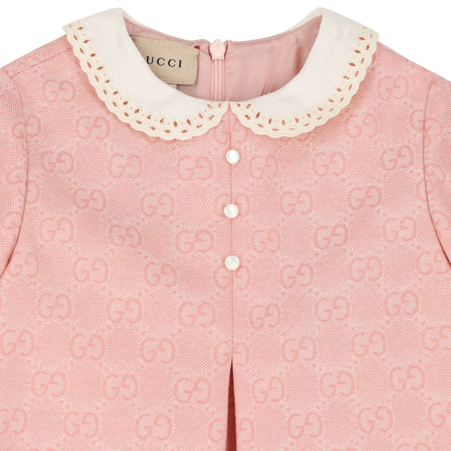 فستان بنات جي جي باللون الوردي, 1, hi-res