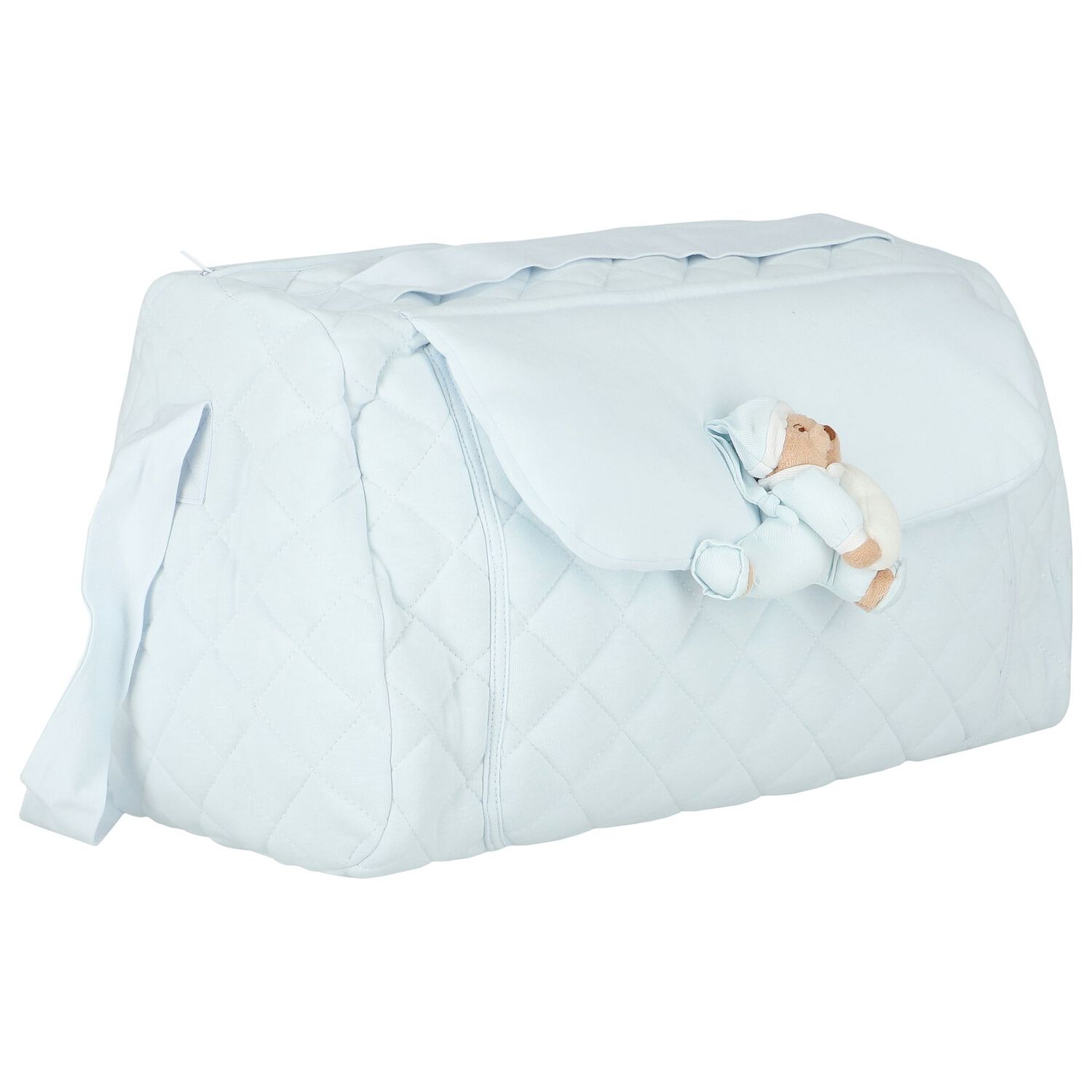 Blue Teddy Bear Baby Changing Bag, 1, hi-res image number null