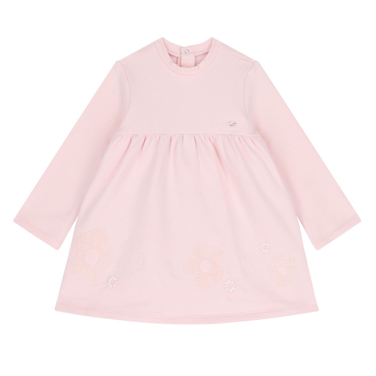 Baby Girls Pink Floral Dress Set, 1, hi-res