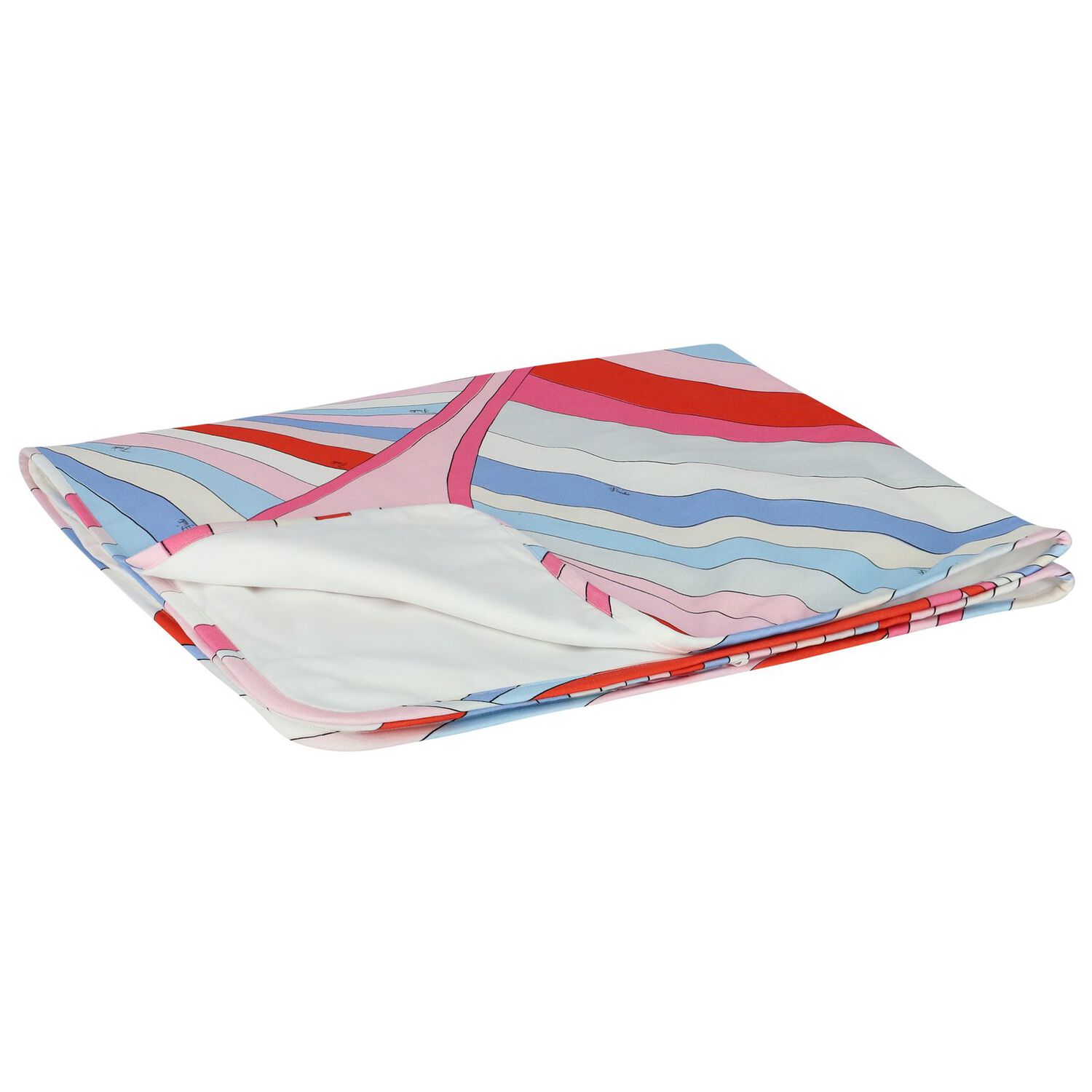 Girls Multi-Coloured Iride Baby Blanket, 1, hi-res