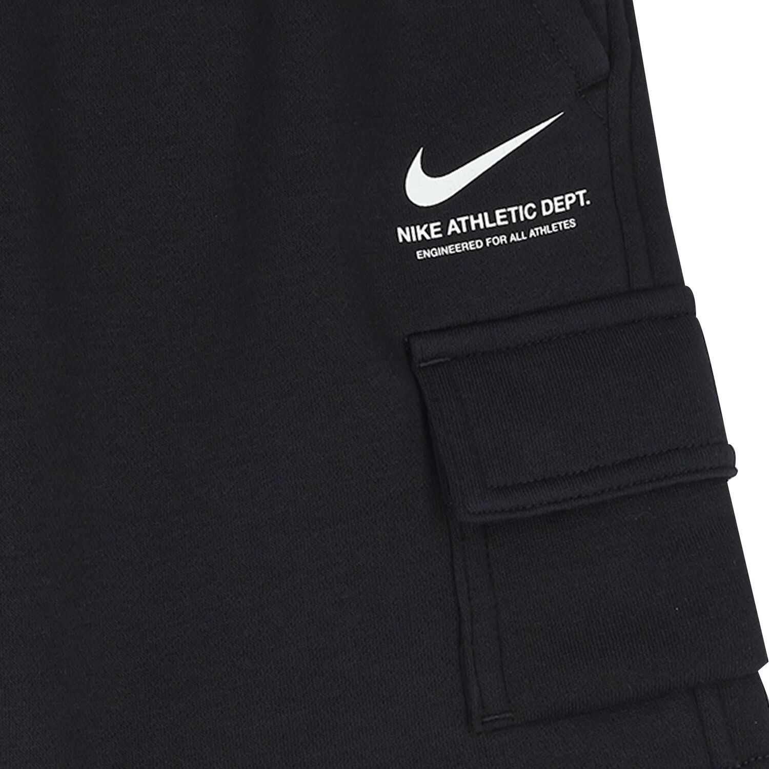 Black Logo Shorts, 1, hi-res