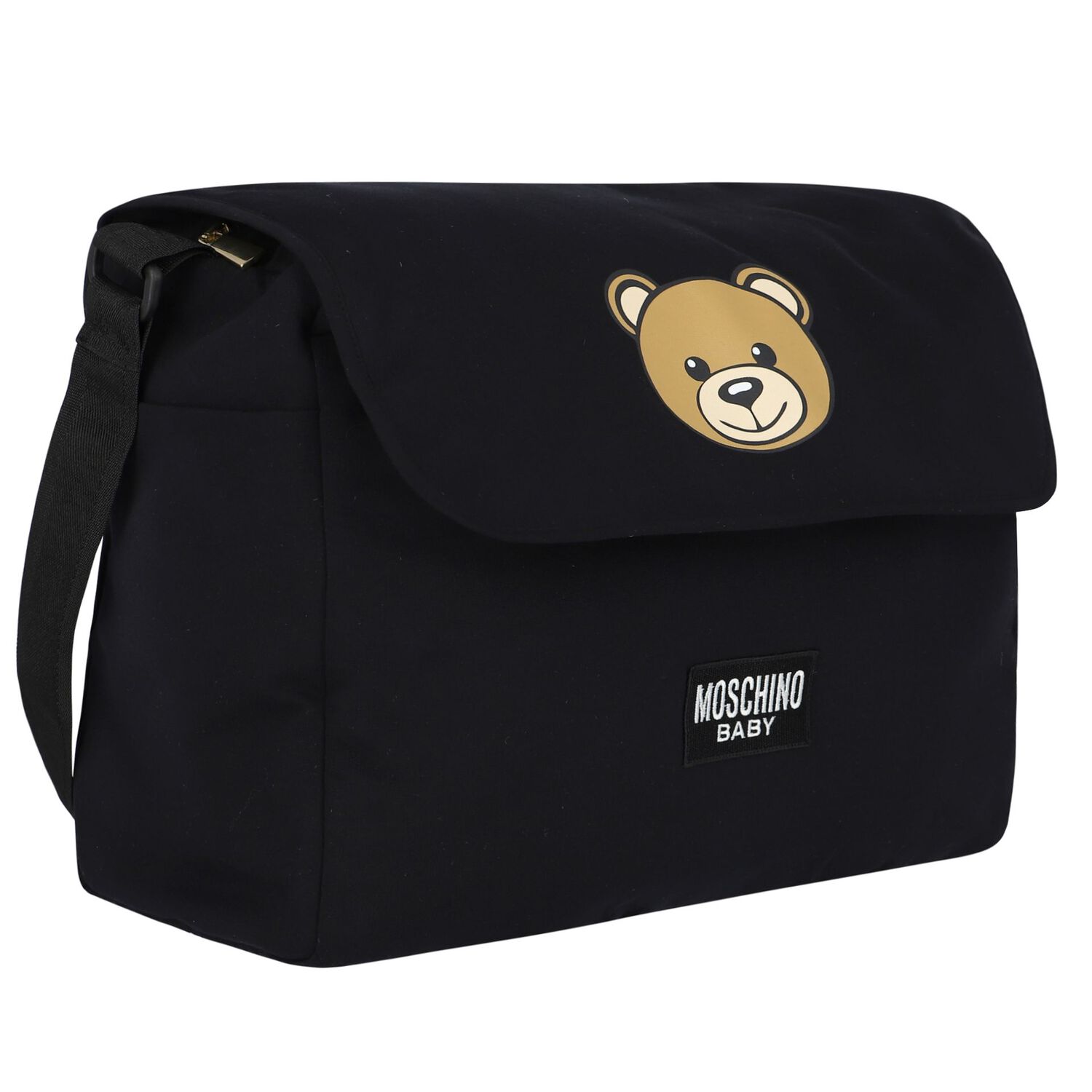 شنطة مواليد بشعار تيدى باللون الأسود للأطفال , 2, hi-res image number null