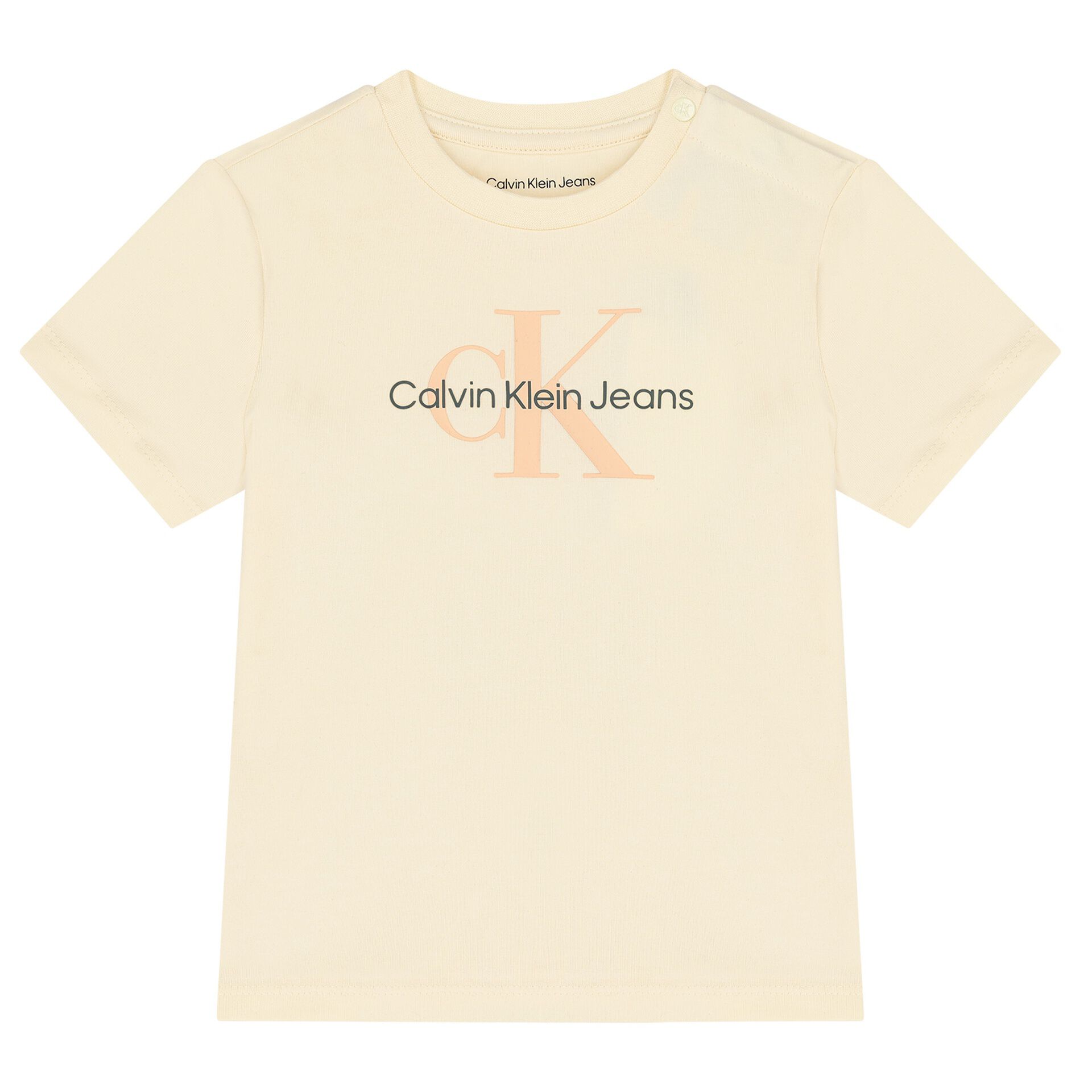 Yellow calvin klein t shirt top