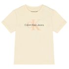 تيشيرت  بالشعار  باللون الأصفر , 5, hi-res