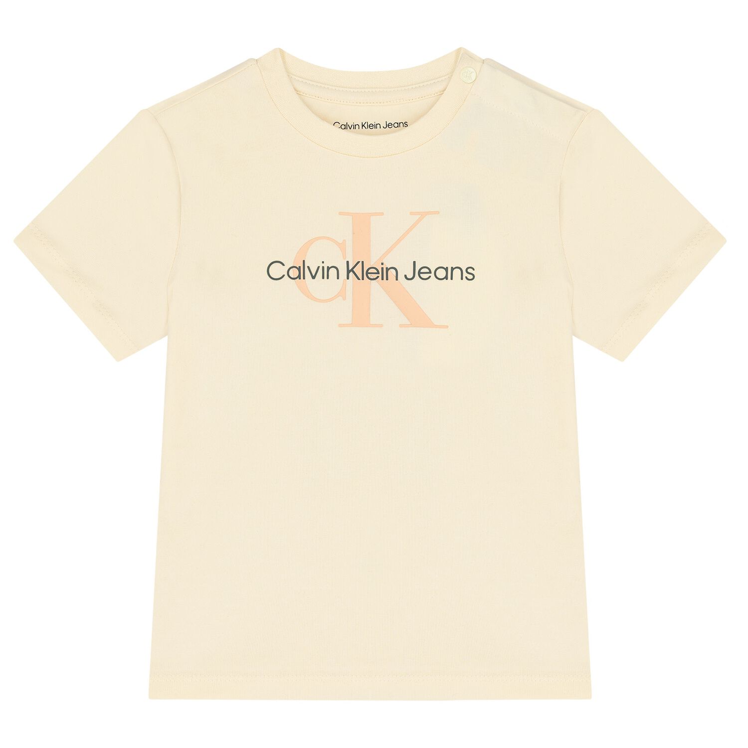 تيشيرت  بالشعار  باللون الأصفر , 5, hi-res