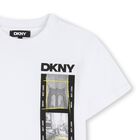 Boys White Logo T-Shirt, 2, hi-res