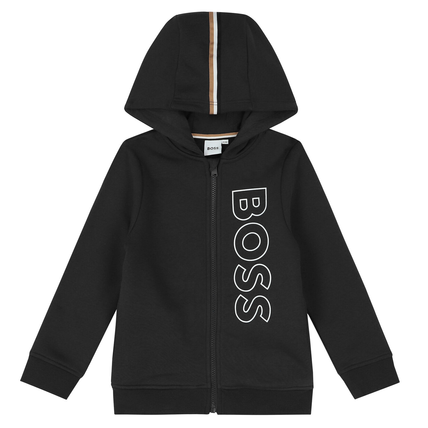 Boys Black Logo Tracksuit, 1, hi-res image number null