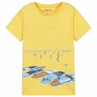 Boys Yellow T-Shirt, 2, hi-res